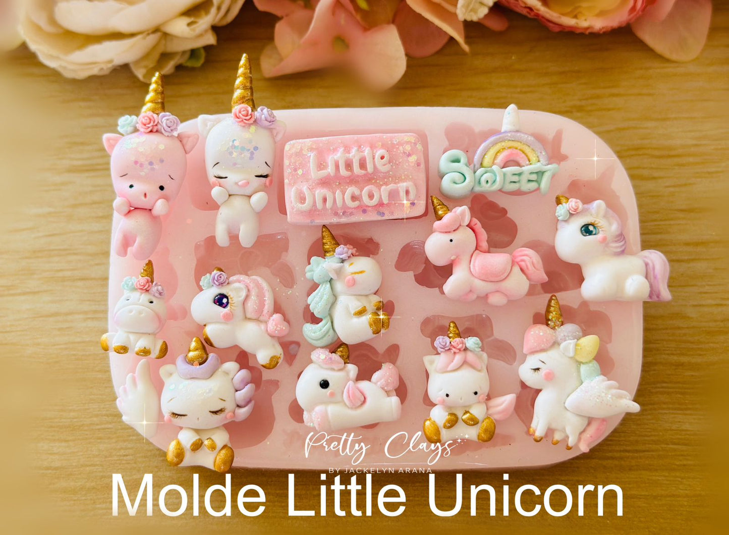 Coleccion Fantasia Unicornio by Pretty Clays