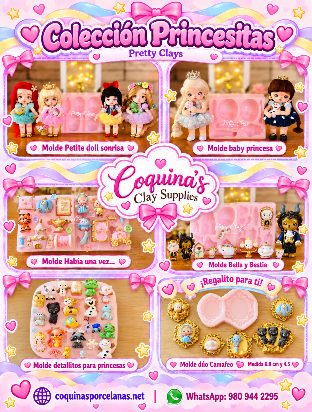 Coleccion Princesitas by Pretty Clays