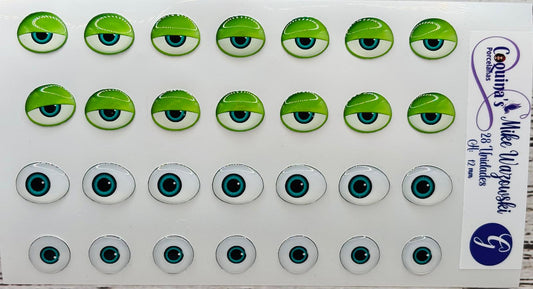 Miradita Mike Wazowski 12 mm /28  Unidades