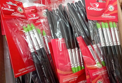 Kit Pinceles Modeladores Condor 5 ct