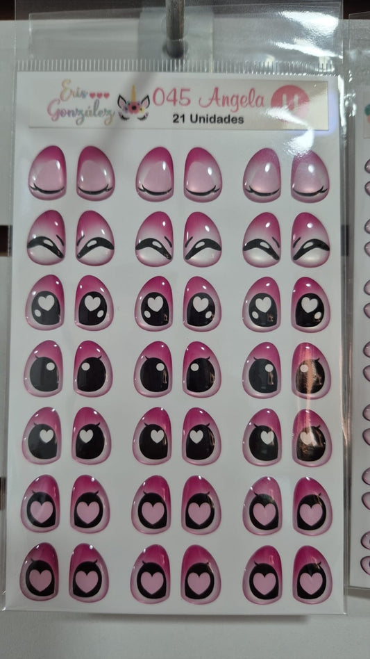 Angela 045 3D Ojitos by Erismar