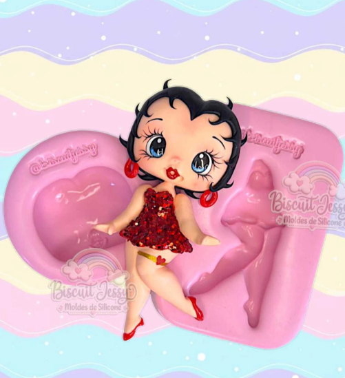 Betty Boop Kit Cabecinha & Corpinho (BJ)