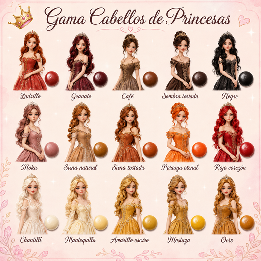 Gama Cabellos de Princesas 15 ct (AP)