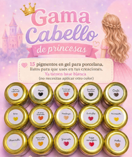 Gama Cabellos de Princesas 15 ct (AP)