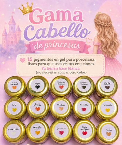 Gama Cabellos de Princesas 15 ct (AP)