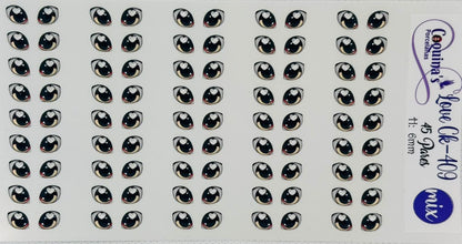 Love Ck-409  45 Pares   6mm