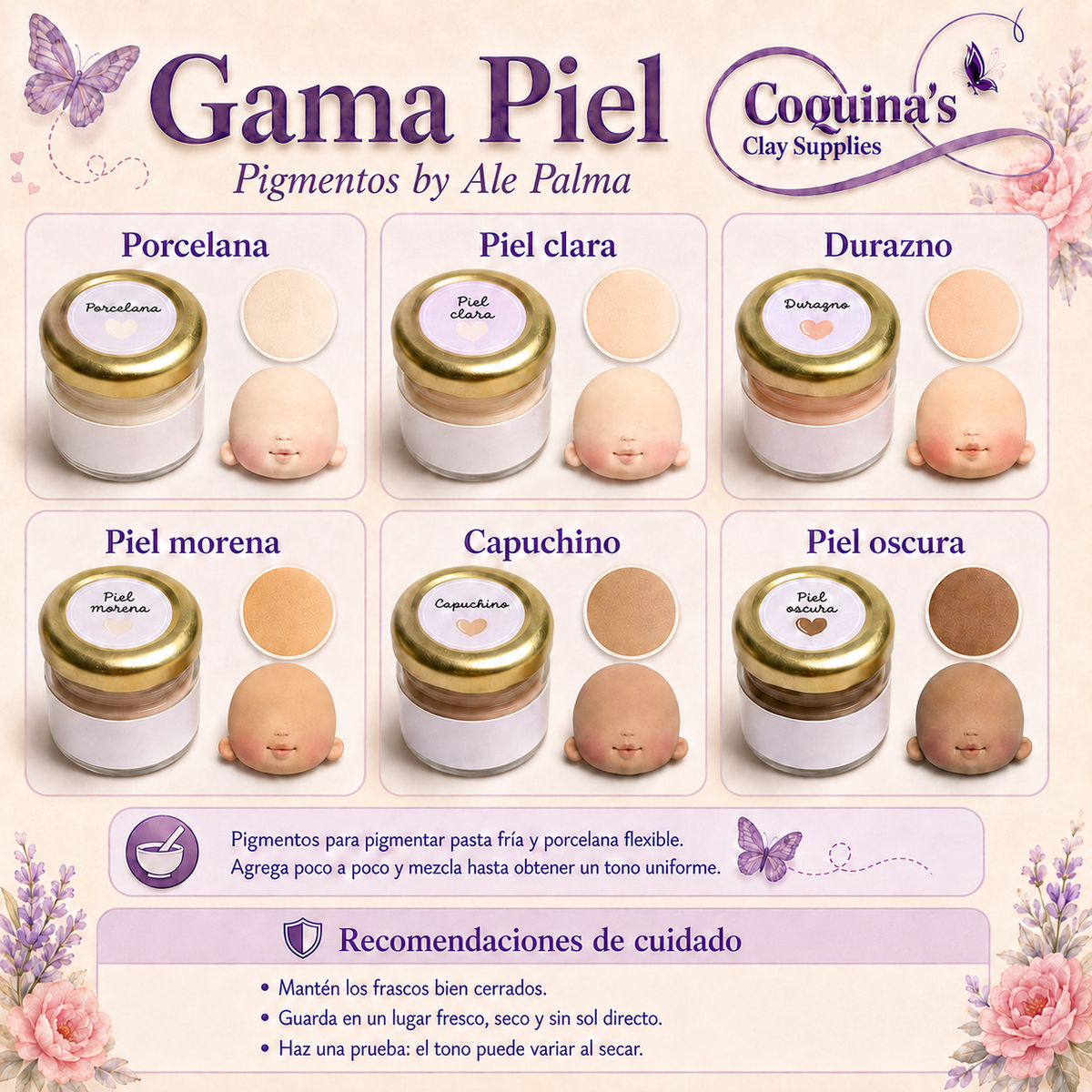 Gama Piel  6 ct (AP)