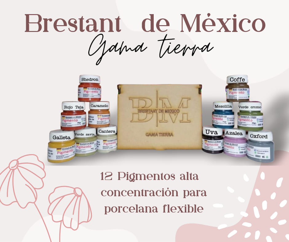 Gama Tierra Pigmentos by Brestant