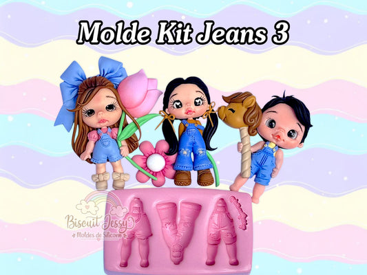 Kit Jeans 3 (Coleção Marci) (BJ)