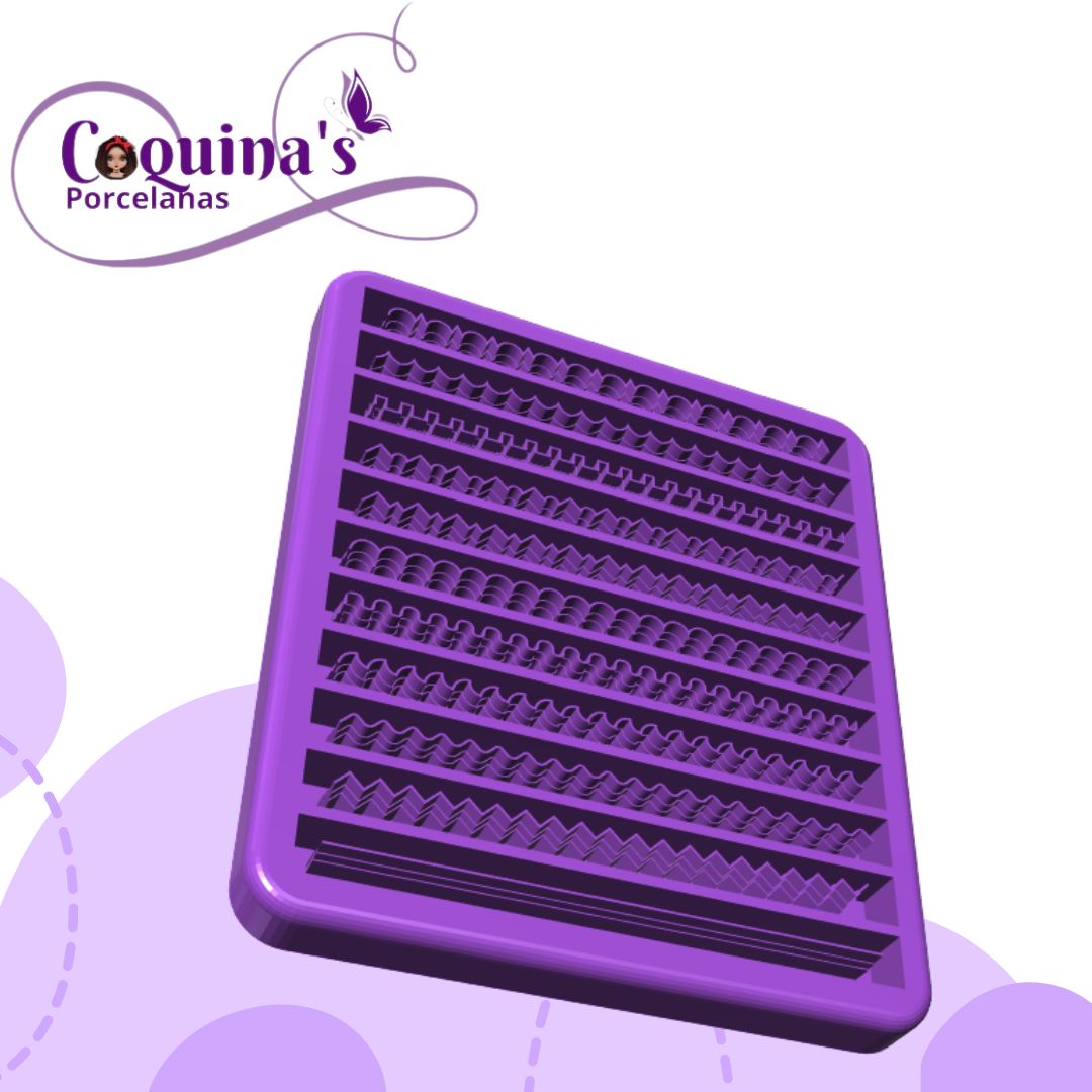 Kit Regletas Texturizadoras