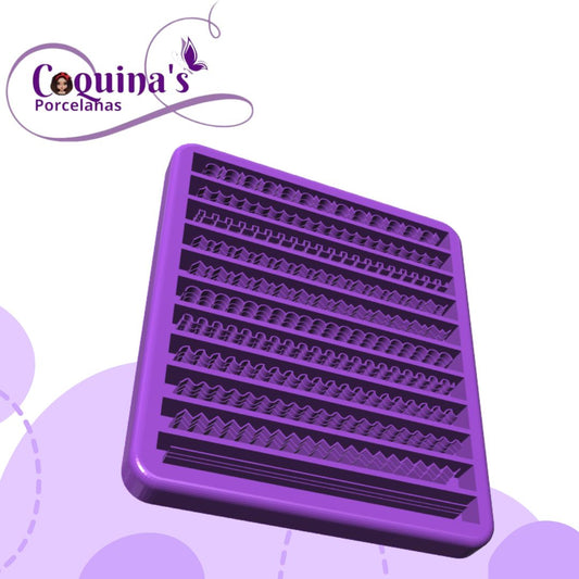 Kit Regletas Texturizadoras