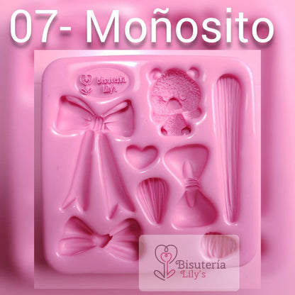Molde Moñosito Coleccion Amorosa  By Busuteria Lili's