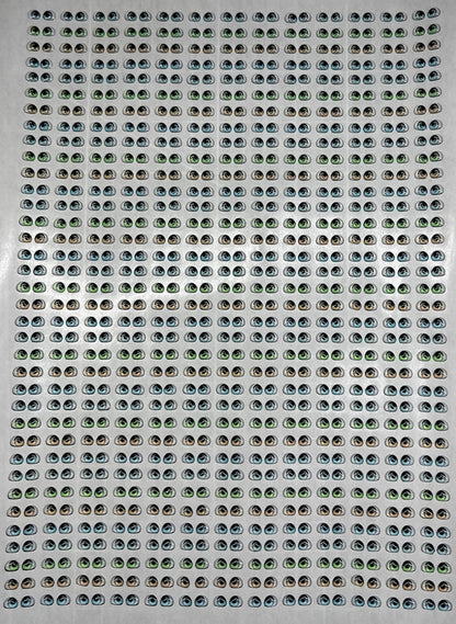 Planilla Ojitos Personalizados #2