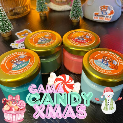 Pigmentos Gama Candy X-Mas 4ct