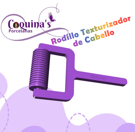 Rodillo Texturizador de Cabellitos