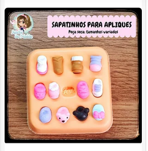 Sapatinhos para Apliques (ADM)