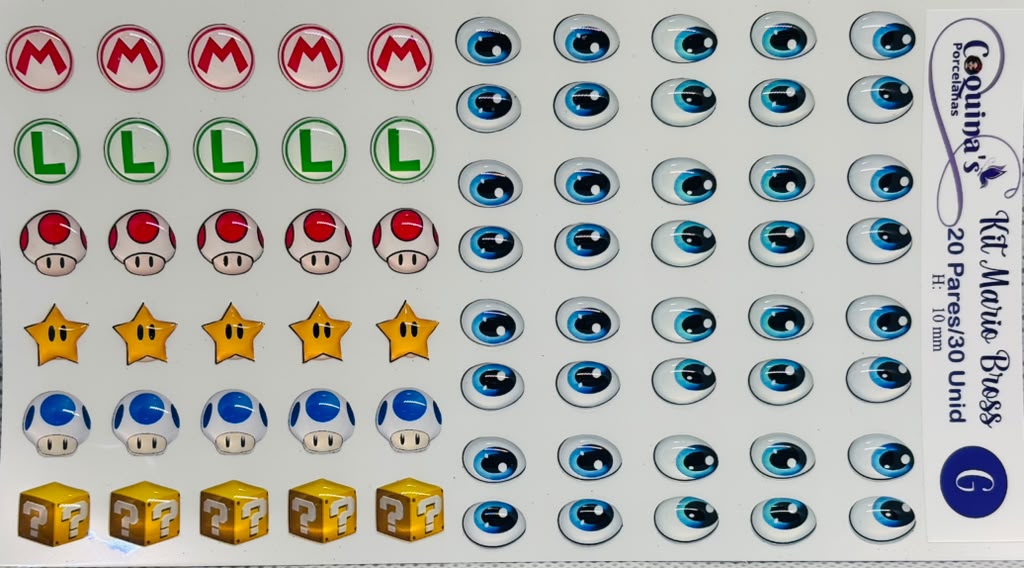 Ojitos Mario Bross