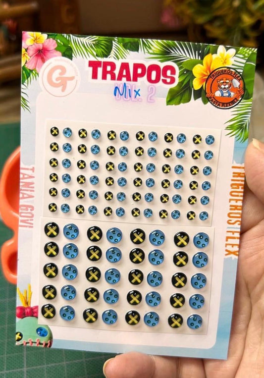 Ojitos 3D Trapos by TF