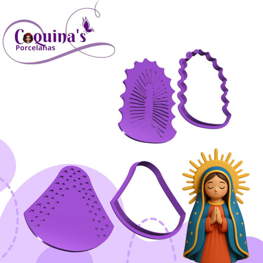 Velo y Resplandor para Virgen (#2787)