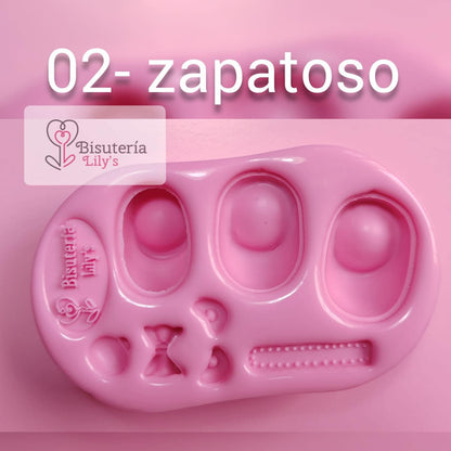 Molde Zapatoso Coleccion Amorosa  By Busuteria Lili's